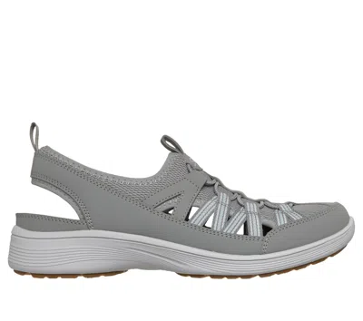 Skechers Women's Relaxed Fit: New Cool - Sweet Promise Slip-on Shoes In Gray