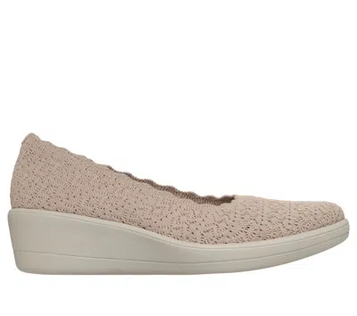 Skechers Women's Relaxed Fit: Newport Wedge - Softly Stitched In Brown