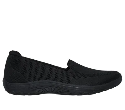 Skechers Women's Relaxed Fit: Reggae Fest - Willows Vibe Slip-on Shoes In Black