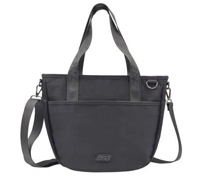 Skechers Women's Shopper D-ring Pocket Bag In Black