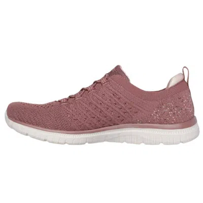 Skechers Women's Show Runner Shoes In Dark Rose In Multi