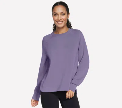 Skechers Women's Skechcloud Elevate Crewneck In Purple