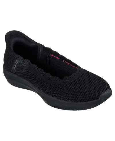 Skechers Women's  Slip-ins- Cleo Swift Skimmer Flats From Finish Line In Black