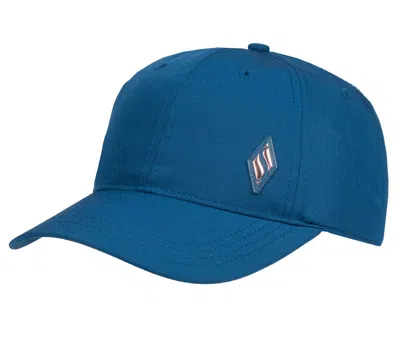 Skechers Women's Skech-shine Diamond Patch Hat In White/navy