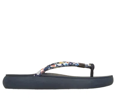 Skechers Women's Slide-ups Relaxed Fit: Asana Luxe - Vibrant Beauty Sandals In Blue