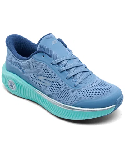 Skechers Women's Slip-ins: Arch Fit Go Run Anywhere Running Sneakers From Finish Line In Blue