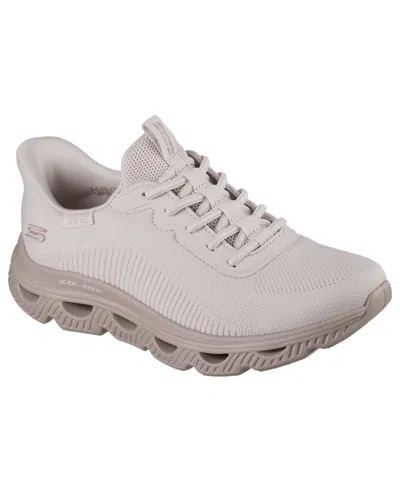 Skechers Women's Slip-ins: Bobs Sport Arcs Wave Walking Sneakers From Finish Line In Gray