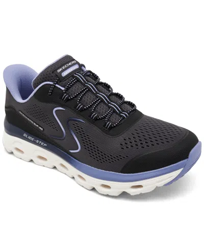 Skechers Women's Slip-ins: Glide-step Sole Athletic Walking Sneakers From Finish Line In Black
