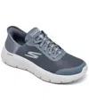 Skechers Go Walk Flex Womens Heel Pillow Holds Your Foot Securely In Place Hands Free Slip-ins For An Easy Fi In Blue