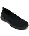 Skechers Womens Black Go Walk Arch Fit 2-0 Delara Knitted Low-top Trainers In Black
