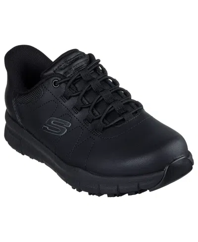 Skechers Women's Slip-ins Work: Nampa In Black