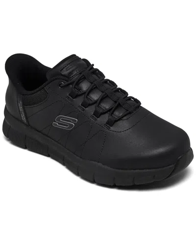 Skechers Women's Slip-ins Work: Nampa In Black