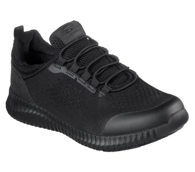 Skechers Women's Slip Resistant Work Cessnock Sneakers In Black