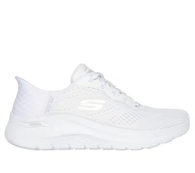 Skechers Women's Slip-ins: Arch Fit 2.0 - Easy Chic Sneaker In White