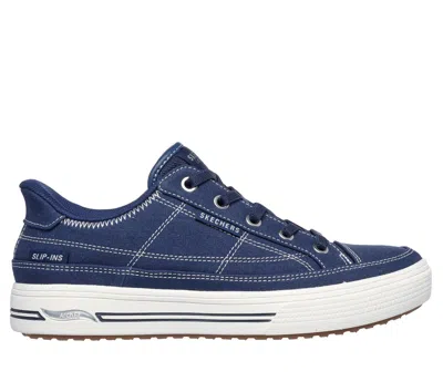 Skechers Women's Slip-ins: Arch Fit Arcade - See Ya There Sneaker In Blue