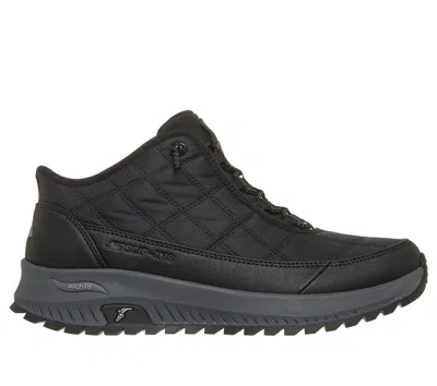 Skechers Women's Slip-ins: Arch Fit Discover - Ravine Rush Boots In Black/charcoal