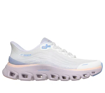 Skechers Women's Slip-ins: Arch Fit Glide-step Wave Hands Free Slip-ins Sneaker In White