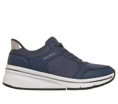 Skechers Women's Slip-ins: Billion Flex - Livin' Lush Wedge In Blue