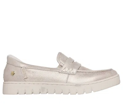 Skechers Women's Slip-ins: Bobs Arch Comfort Sunfest Loafer Shoes In Neutral