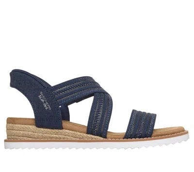 Skechers Women's Slip-ins: Bobs Desert Kiss - Lavish Leap Sandals In Blue