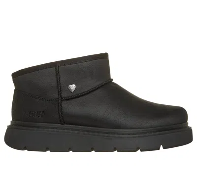 Skechers Women's Slip-ins: Bobs Keepsakes Lite - Sleek N Chic Bootie Shoes In Black