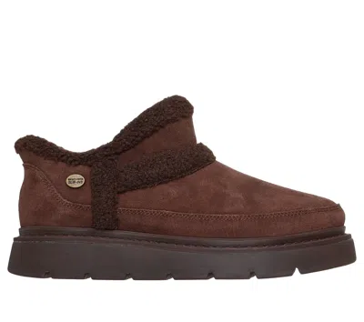 Skechers Women's Slip-ins: Bobs Keepsakes Lite - Winter Snug Boots In Brown