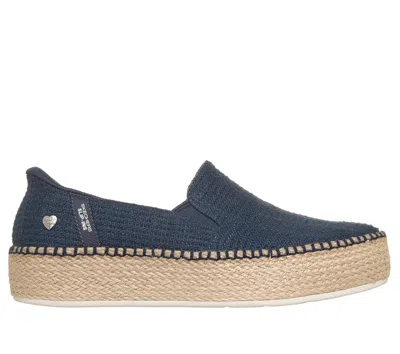 Skechers Women's Slip-ins: Bobs Sesame - Chic Steps Slip-on Shoes In Blue