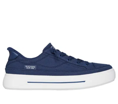 Skechers Women's Slip-ins: Bobs Social Sneaker In Blue