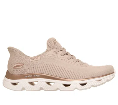 Skechers Women's Slip-ins: Bobs Sport Arc Waves - Urban Sparkle Sneaker In Pink