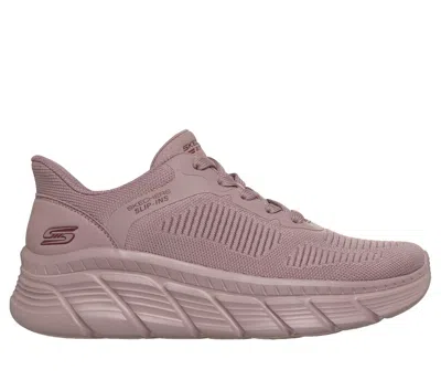 Skechers Women's Slip-ins: Bobs Sport B Flex Hi - Lifted Hi Wedge In Pink
