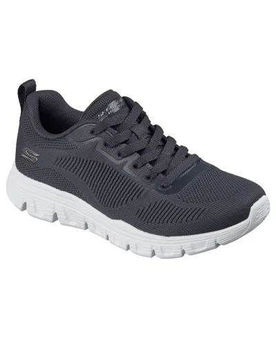 Skechers Women's Slip-ins: Bobs Sport B Lite Walking Sneakers From Finish Line In Blue