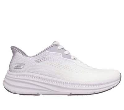 Skechers Women's Slip-ins: Bobs Sport Skillz - Airy Stride Sneaker In White