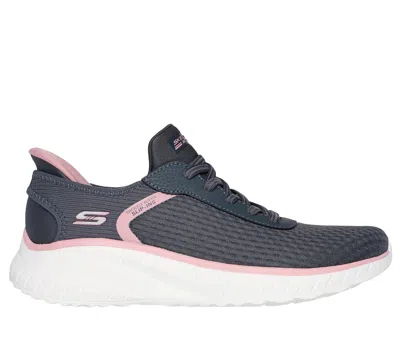 Skechers Women's Slip-ins: Bobs Sport Squad Chaos - Stroke Of Luck Sneaker In Blue