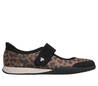 Skechers Women's Slip-ins: Bobs Starlight - Getaway Breeze Shoes In Animal Print