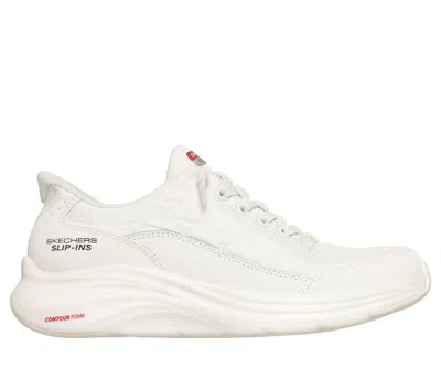 Skechers Women's Slip-ins: Contour Foam - Cozy Fit Sneaker In White