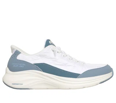 Skechers Women's Slip-ins: Contour Foam - Cozy Fit Sneaker In White