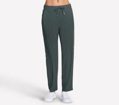 Skechers Women's Slip-ins Destination Ankle Pants In Green