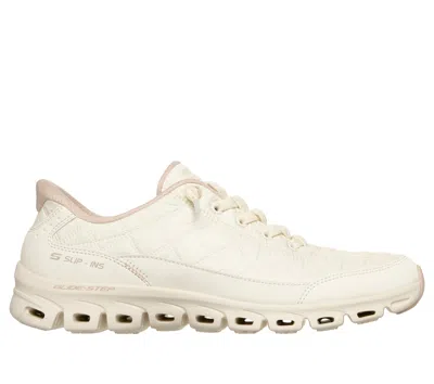 Skechers Women's Slip-ins: Glide-step - Cozy Fit At Ease Hands Free Slip-ins Sneaker In White