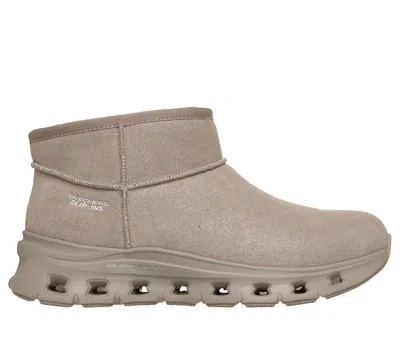 Skechers Women's Slip-ins: Glide-step Pro Boot - Cozy Mini Boots In Neutral