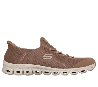 Skechers Women's Slip-ins: Glide-step - Pursuit Hands Free Slip-ins Sneaker In Brown