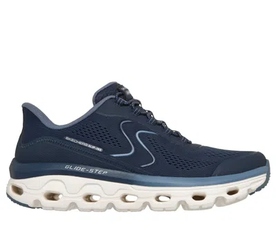 Skechers Women's Slip-ins: Glide-step Sole Hands Free Slip-ins Sneaker In Blue