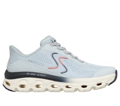 Skechers Glide Step Sole Hands Free Slip-ins In Blue