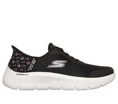 Skechers Women's Slip-ins: Go Walk Flex - Lily Rose Sneaker In Black