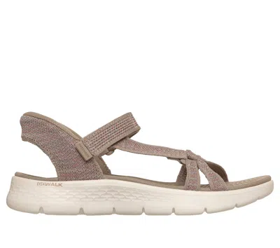 Skechers Women's Slip-ins: Go Walk Flex Sandals - Blake In Brown