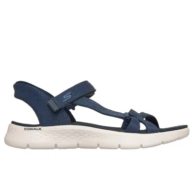 Skechers Women's Slip-ins: Go Walk Flex Sandals - Illuminate In Blue