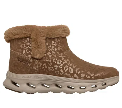 Skechers Women's Slip-ins: Go Walk Glide-step 2.0 Boot - Mystique Boots In Brown
