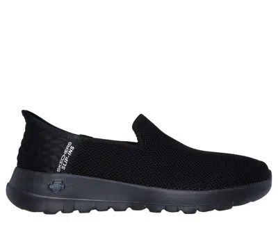Skechers Women's Slip-ins: Go Walk Joy - Vela Slip-on Shoes In Black