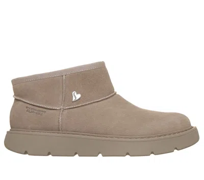 Skechers Women's Slip-ins: Keepsakes Cozy - Cozy Mini Boots In Taupe