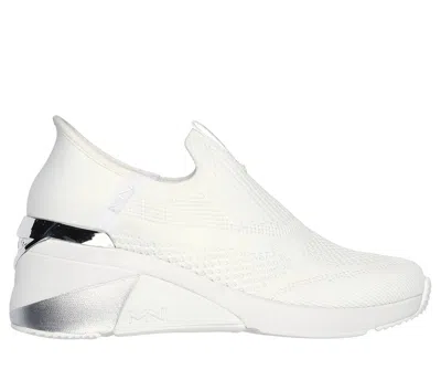 Skechers Women's Slip-ins Mark Nason: A Wedge - Crecent Sneaker In White