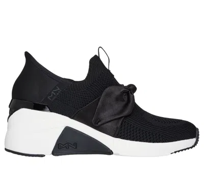 Skechers A Wedge - Enzie Hands-free Slip-ins In Black